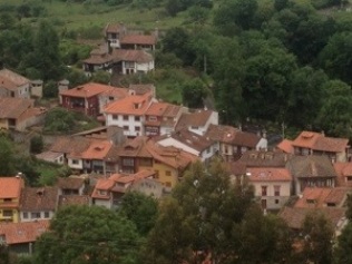 View of a village outside of La Franca