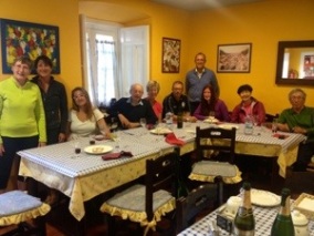 Dinner with Camino Friends in El Pito